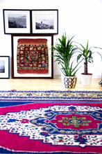 Load image into Gallery viewer, 5x10 Vintage Central Anatolian 'Taspinar' Turkish Area Rug | Colorful traditional medallion design spacious corners | SKU 329