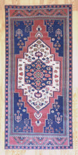 Load image into Gallery viewer, 4x8 Vintage Central Anatolioan 'Taspinar' Wool Turkish Area Rug with a bold medallion geometric border | SKU 363