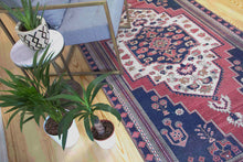 Load image into Gallery viewer, 4x8 Vintage Central Anatolioan 'Taspinar' Wool Turkish Area Rug with a bold medallion geometric border | SKU 363