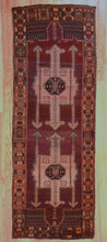 Load image into Gallery viewer, 5x13 Vintage Eastern Anatolian 'Kars' Turkish Area Rug | Two Bold Medallions on a Meticulously Designed Field | SKU 429