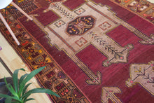 Load image into Gallery viewer, 5x13 Vintage Eastern Anatolian 'Kars' Turkish Area Rug | Two Bold Medallions on a Meticulously Designed Field | SKU 429