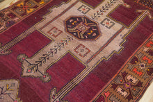 Load image into Gallery viewer, 5x13 Vintage Eastern Anatolian 'Kars' Turkish Area Rug | Two Bold Medallions on a Meticulously Designed Field | SKU 429
