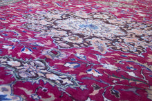 Load image into Gallery viewer, 7X10 Vintage Central Anatolian 'Kayseri' Turkish Area Rug | Floral design bold medallion warm colors | SKU 434