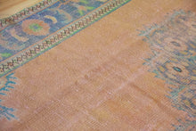 Load image into Gallery viewer, 7x11 Vintage Central Anatolian Oushak Style Turkish Area Rug | Bold medallion muted colors spacious field | SKU 512
