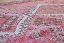 Load image into Gallery viewer, 5x11 Vintage South Eastern Anatolian Oushak Style 'Antep' Turkish Area Rug Symmetrical Diamond Design with Alternating Motifs | SKU 545