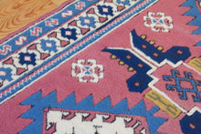 Load image into Gallery viewer, 4x7 Vintage Central Anatolian 'Aksaray' Turkish Area Rug Double Diamond Geometric Design with Stylized Motifs | SKU 579