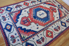 Load image into Gallery viewer, 8x11 Vintage Central Anatolian 'Konya' Turkish Area Rug | Two Intertwined Central Medallions on Light Field Stylized Broad Border Pastel Colors  | SKU 649