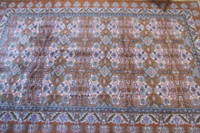 Load image into Gallery viewer, 7x10 Vintage Central Anatolian 'Kayseri' Turkish Rug | Intricate Symmetrical Geometric Design Earthy Colors | SKU 670