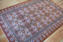 Load image into Gallery viewer, 7x10 Vintage Central Anatolian 'Kayseri' Turkish Rug | Intricate Symmetrical Geometric Design Earthy Colors | SKU 670
