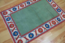 Load image into Gallery viewer, 3x5 Vintage Central Anatolian 'Konya' Turkish Rug | Simple Design Soft Colors Stylized Border | SKU 671