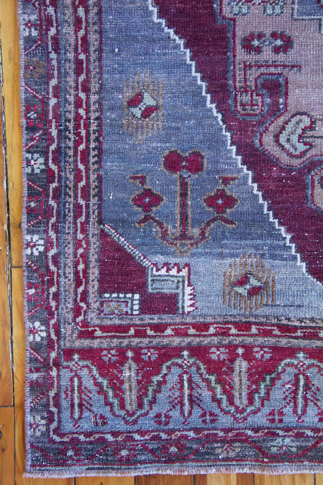 3x6 Vintage Central Anatolian Turkish Area Rug | SKU 754