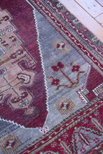 Load image into Gallery viewer, 3x6 Vintage Central Anatolian Turkish Area Rug | SKU 754
