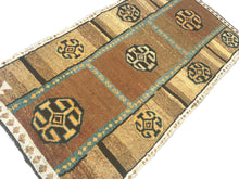 Load image into Gallery viewer, 4x7 Vintage Eastern Anatolian &#39;Kars&#39; Turkish Area Rug | Geometric Design Tribal Motifs Earthy Colors  | SKU 187
