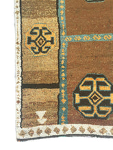 Load image into Gallery viewer, 4x7 Vintage Eastern Anatolian &#39;Kars&#39; Turkish Area Rug | Geometric Design Tribal Motifs Earthy Colors  | SKU 187
