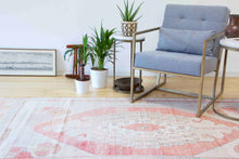 Load image into Gallery viewer, 4x7 Vintage Central Anatolian Oushak Style &#39;Taspinar&#39; Turkish Area Rug | Traditional Medallion Design Earthy Muted Colors | SKU 225
