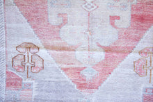 Load image into Gallery viewer, 4x7 Vintage Central Anatolian Oushak Style &#39;Taspinar&#39; Turkish Area Rug | Traditional Medallion Design Earthy Muted Colors | SKU 225
