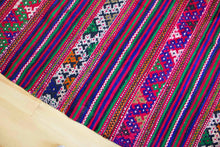 Load image into Gallery viewer, 6x10 Vintage Anatolian Turkish Kilim Area Rug | Strips with bold colors and tribal symbols | SKU 458
