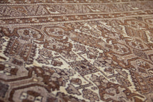 Load image into Gallery viewer, 4x6 Vintage Central Anatolian &#39;Kayseri&#39; Turkish Area Rug | Geometric design natural earthy colors  | SKU 490
