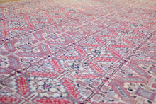 Load image into Gallery viewer, 8x12 Vintage Central Anatolian &#39;Kayseri&#39; Turkish Area Rug | Alternating repeating geometric diamonds vibrant colors | SKU 503
