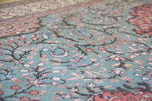 Load image into Gallery viewer, 7x10 Vintage Central Anatolian &#39;Kayseri&#39; Turkish Area Rug | Intricate floral design bold medallion floral border | SKU 514
