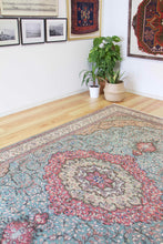 Load image into Gallery viewer, 7x10 Vintage Central Anatolian &#39;Kayseri&#39; Turkish Area Rug | Intricate floral design bold medallion floral border | SKU 514
