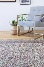 Load image into Gallery viewer, 6x10 Vintage Central Anatolian &#39;Kayseri&#39; Turkish Area Rug Allover Floral Symmetric Palmette Design Light Coloring Intricate Design | SKU 539
