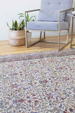 Load image into Gallery viewer, 6x10 Vintage Central Anatolian &#39;Kayseri&#39; Turkish Area Rug Allover Floral Symmetric Palmette Design Light Coloring Intricate Design | SKU 539
