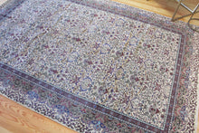 Load image into Gallery viewer, 6x10 Vintage Central Anatolian &#39;Kayseri&#39; Turkish Area Rug Allover Floral Symmetric Palmette Design Light Coloring Intricate Design | SKU 539
