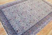 Load image into Gallery viewer, 6x10 Vintage Central Anatolian &#39;Kayseri&#39; Turkish Area Rug Allover Floral Symmetric Palmette Design Light Coloring Intricate Design | SKU 539
