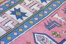 Load image into Gallery viewer, 6x10 Vintage Central Anatolian Oushak Style &#39;Sultanhan&#39; Turkish Area Rug | Triple Medallion Soft Field Colors Geometric Design | SKU 581
