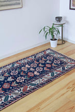 Load image into Gallery viewer, 3x8 Vintage Central Anatolian Caucasian &#39;Shirvan&#39; Style Turkish Runner Symmetrical Geometric Design Bold Colors | SKU 593
