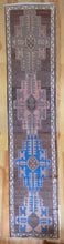 Load image into Gallery viewer, 3x12 Vintage South Eastern Anatolian &#39;Herki&#39; Turkish Runner | Multiple Geometric Medallions Earthy Colors Stylized Border | SKU 607
