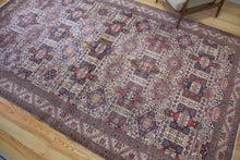 Load image into Gallery viewer, 7x12 Vintage Central Anatolian &#39;Katseri&#39; Oversized Turkish Rug | Symmetrical Intricate Geometric Design Earthy Colors  | SKU 669
