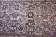 Load image into Gallery viewer, 7x12 Vintage Central Anatolian &#39;Katseri&#39; Oversized Turkish Rug | Symmetrical Intricate Geometric Design Earthy Colors  | SKU 669
