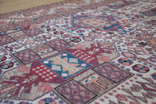 Load image into Gallery viewer, 7x12 Vintage Central Anatolian &#39;Katseri&#39; Oversized Turkish Rug | Symmetrical Intricate Geometric Design Earthy Colors  | SKU 669
